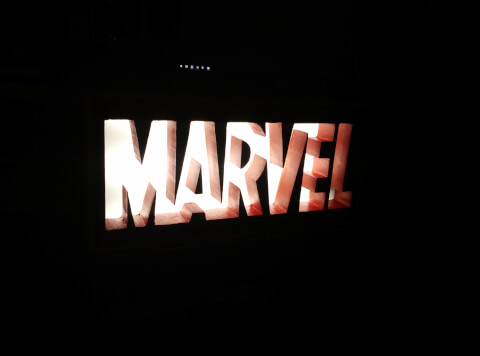 Výroba svítícího 3D loga MARVEL